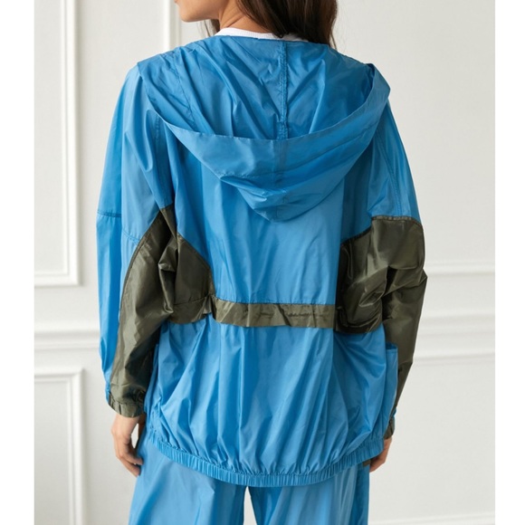 NWT UO Retro 90s Out From Under Devon Zip-Up Jacket/Windbreaker - Picture 2 of 5